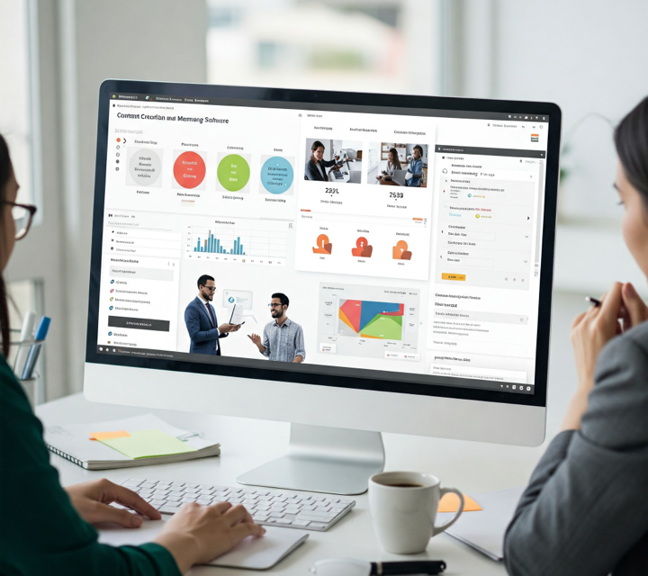 Content creation and management software